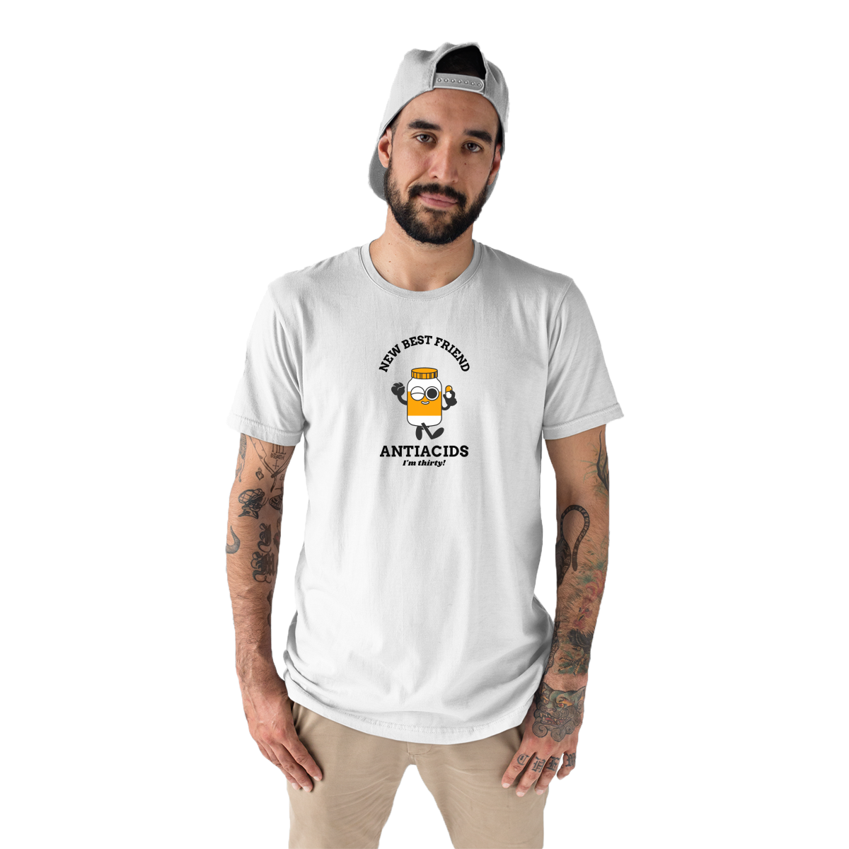 New Best Friend Men's T-shirt | White