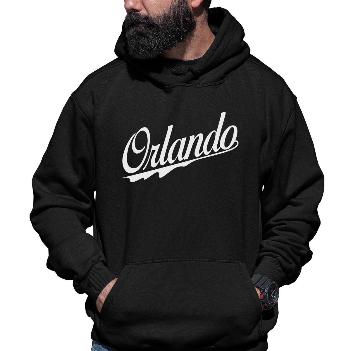 Orlando Unisex Hoodie | Black