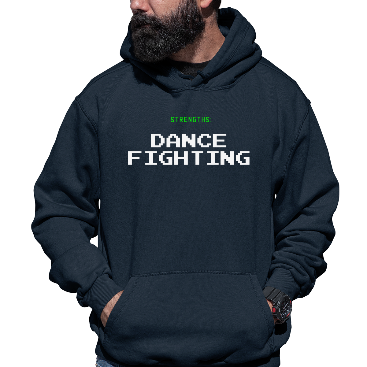 Strengths Dance Fighting  Unisex Hoodie | Navy