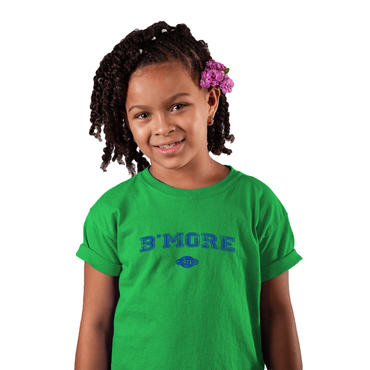 B'more 1729 Represent Toddler T-shirt | Green