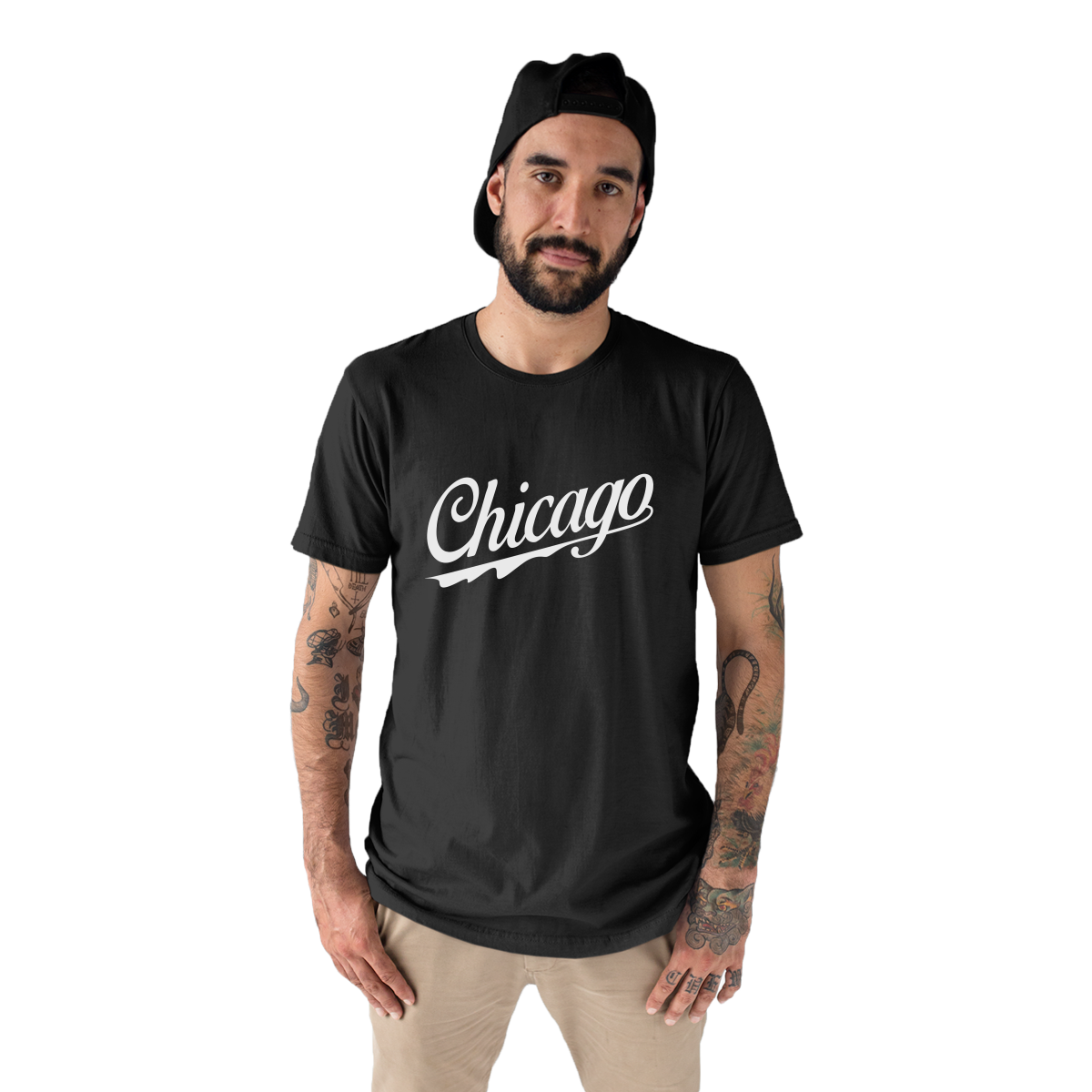 Chicago Men's T-shirt | Black