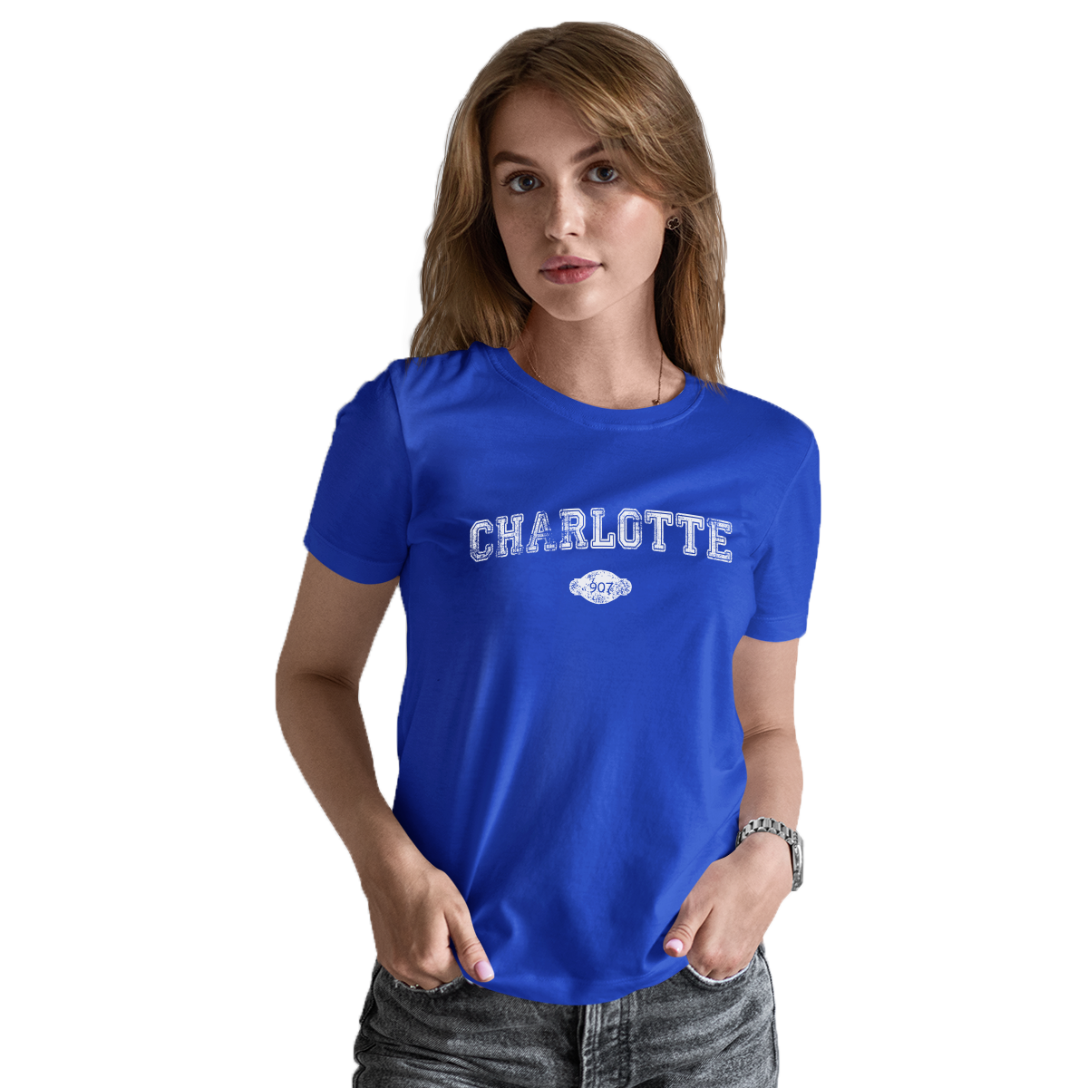 Charlotte  Represent Women's T-shirt | Blue