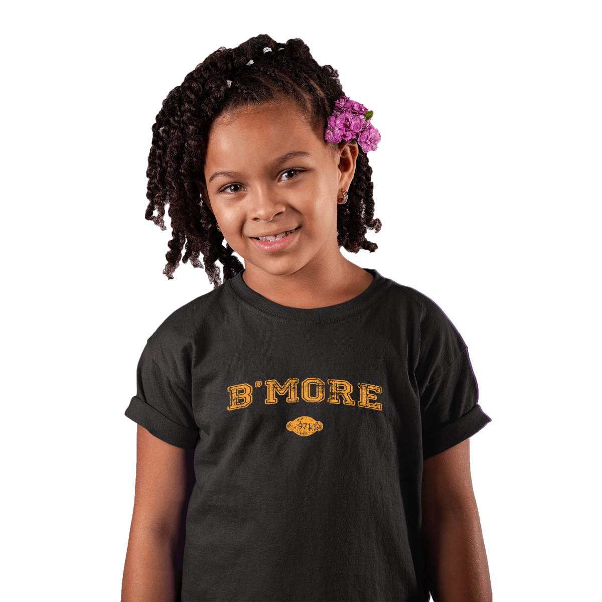 B'more 1729 Represent Toddler T-shirt | Black