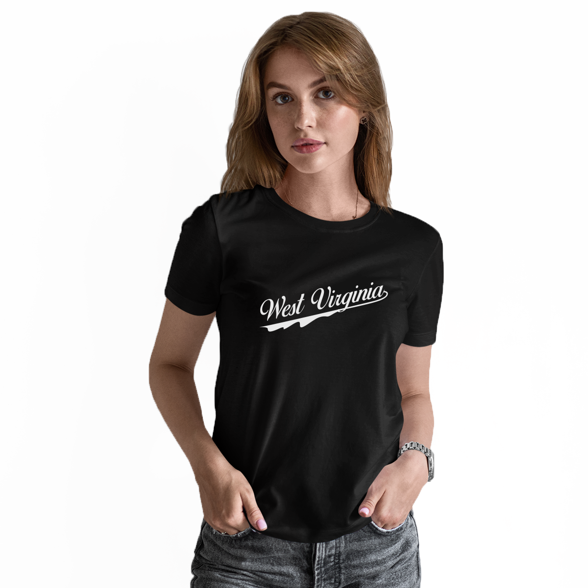 West Virginia Women's T-shirt | Black