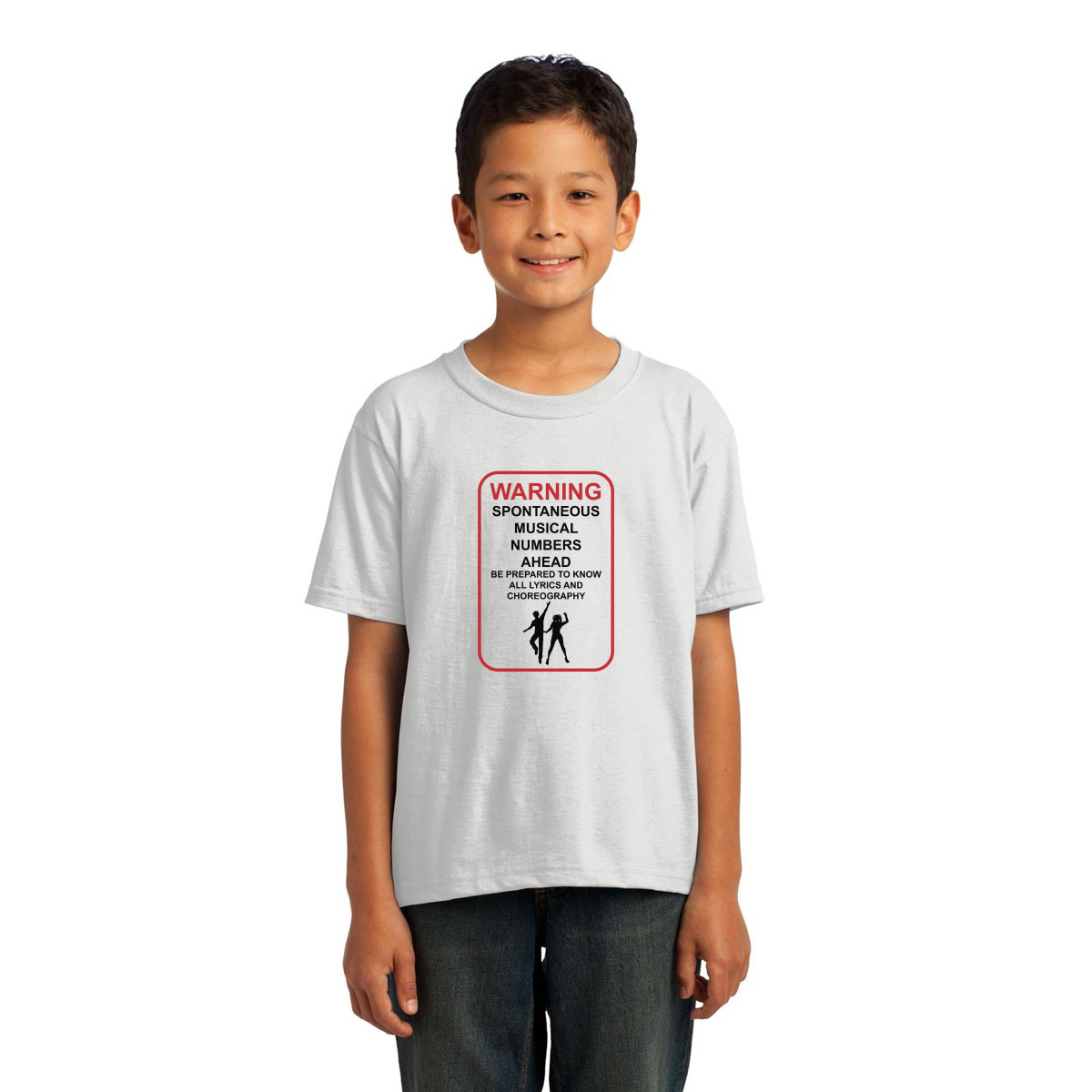 Musical Theater Kids T-shirt | White