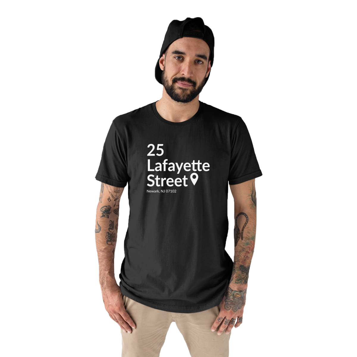 New Jersey Hockey Stadium Men's T-shirt | Black